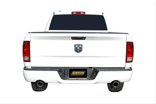 Gibson Split Rear Exhaust System 09-20 Dodge Ram V6, 4.7L, 5.7L - Click Image to Close